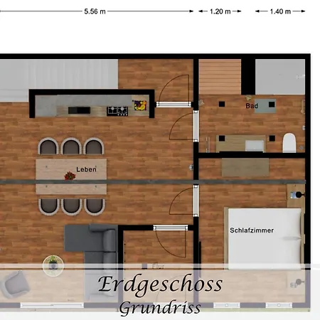 Apartamento Frohsinn - Gulfhof Nahe Greetsiel Mit Sauna, Garten & 3 Schlafzimmern *