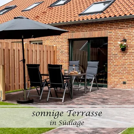 Frohsinn - Gulfhof Nahe Greetsiel Mit Sauna, Garten & 3 Schlafzimmern