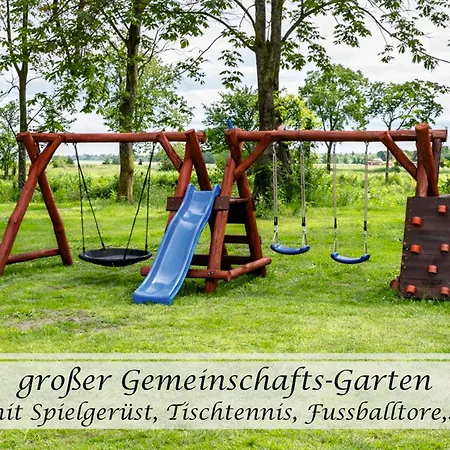 Apartamento Frohsinn - Gulfhof Nahe Greetsiel Mit Sauna, Garten & 3 Schlafzimmern